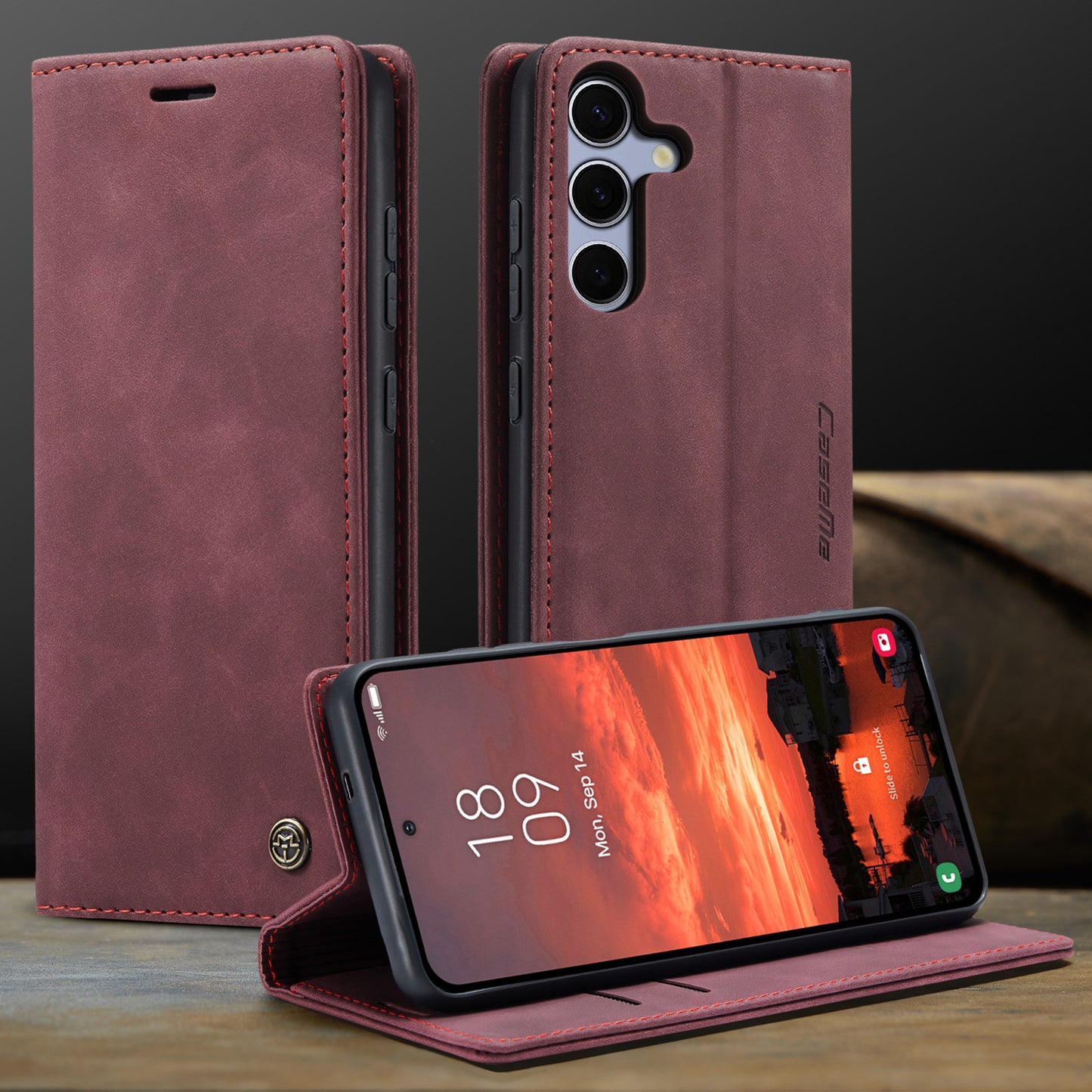 Multi-Function Retro Wallet Case for Samsung Galaxy A16