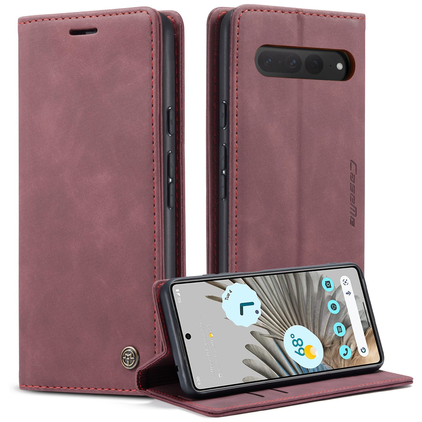 Multi-Function Retro Wallet Case for Google Pixel 7 Pro