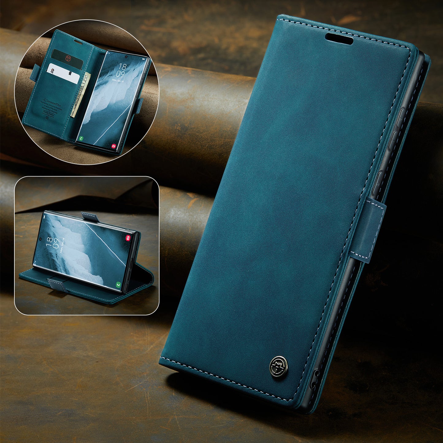 Multi-Function Retro Wallet Case for Samsung Galaxy A16
