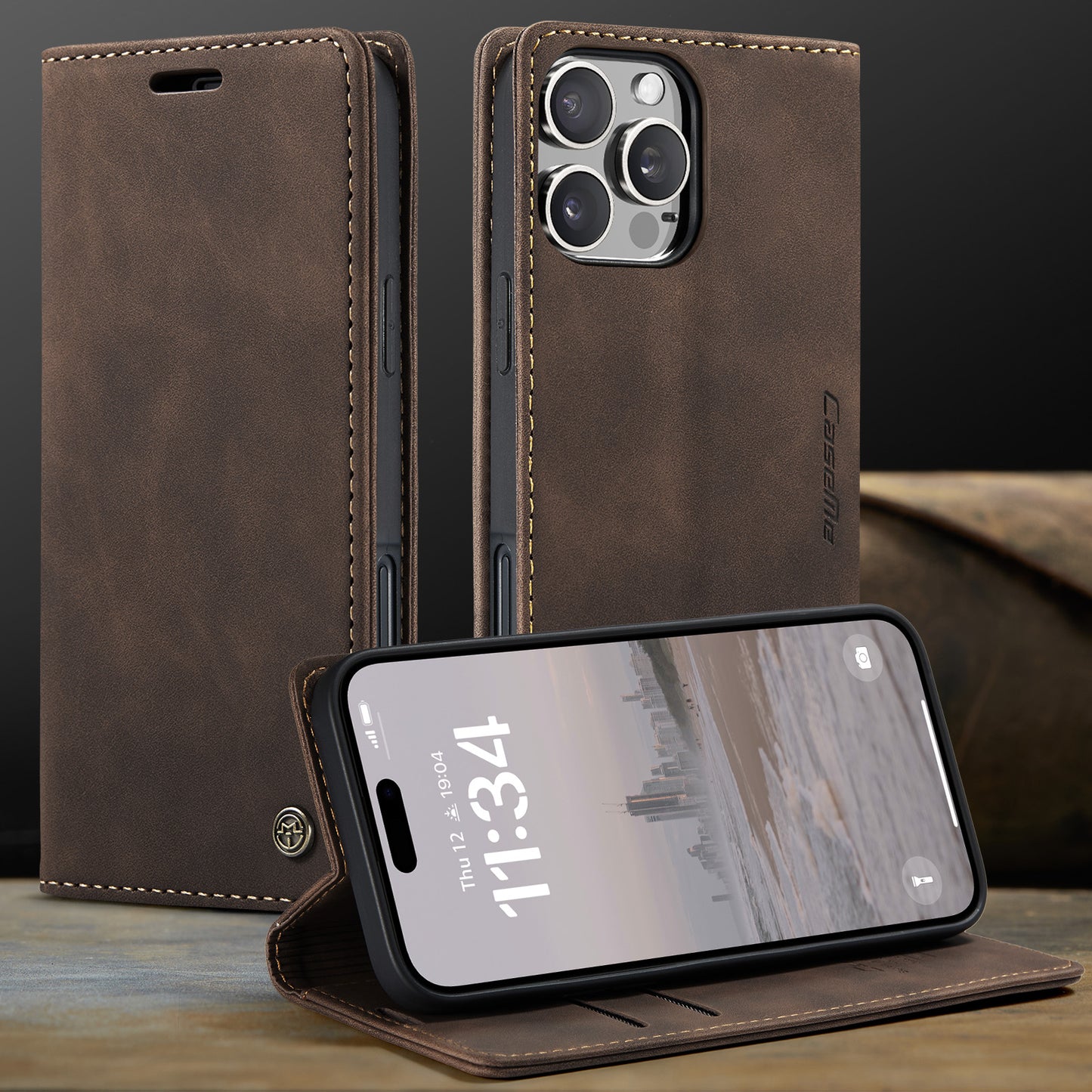 Multi-Function Retro Wallet Case for iPhone 11 Pro