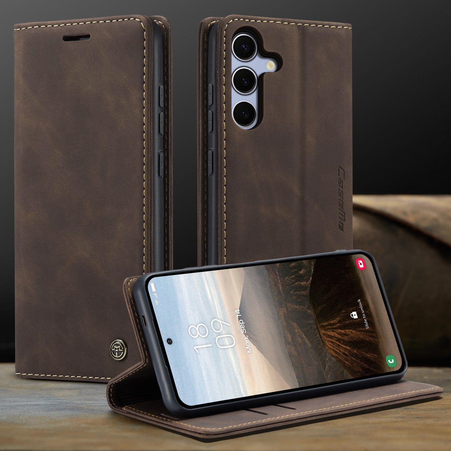 Multi-Function Retro Wallet Case for Samsung Galaxy A16