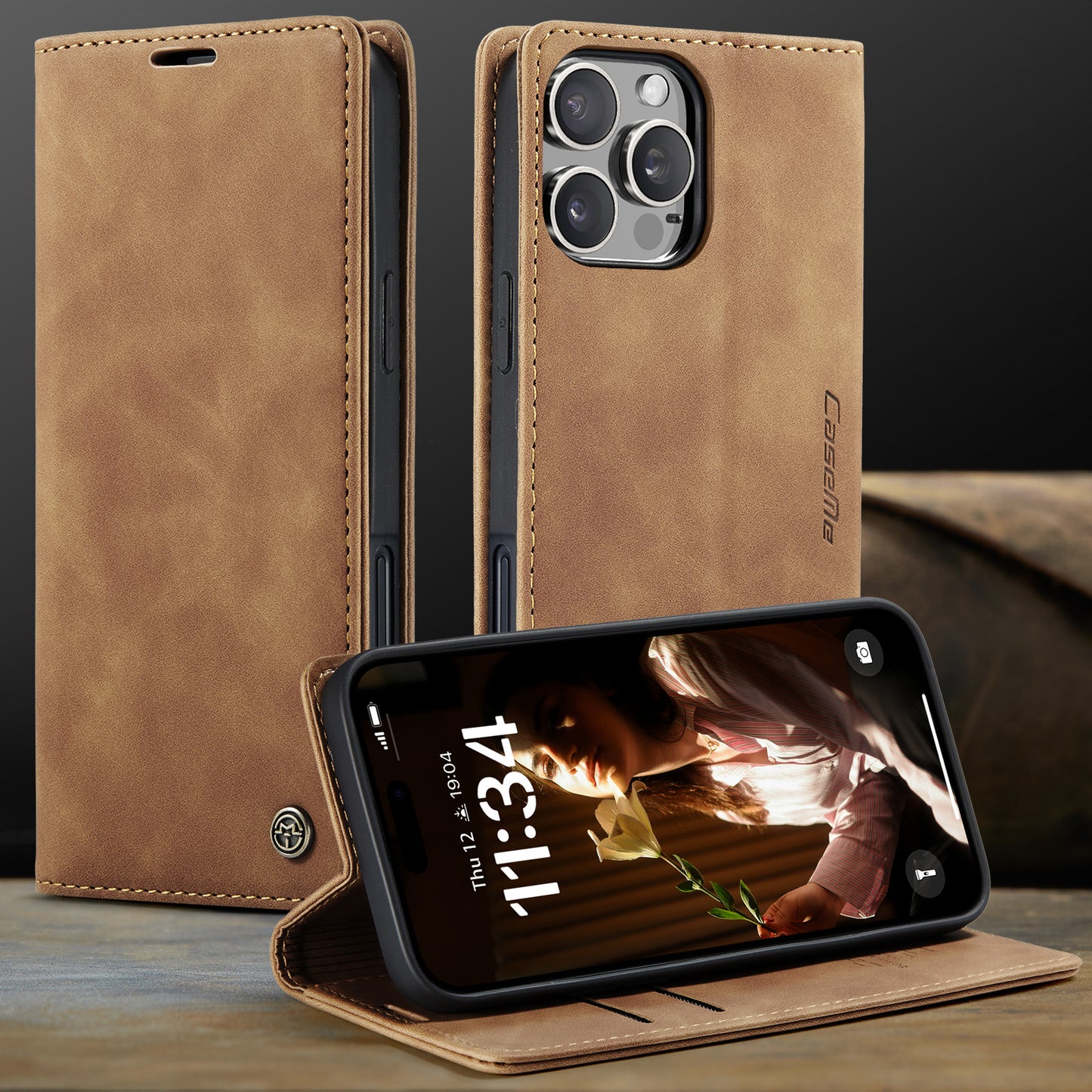 Multi-Function Retro Wallet Case for iPhone 11 Pro