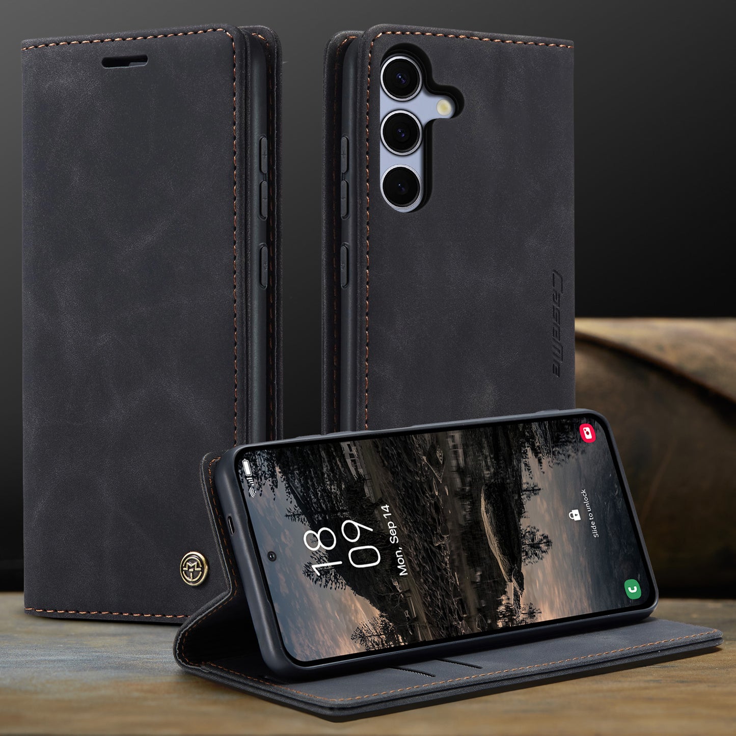 Multi-Function Retro Wallet Case for Samsung Galaxy A16