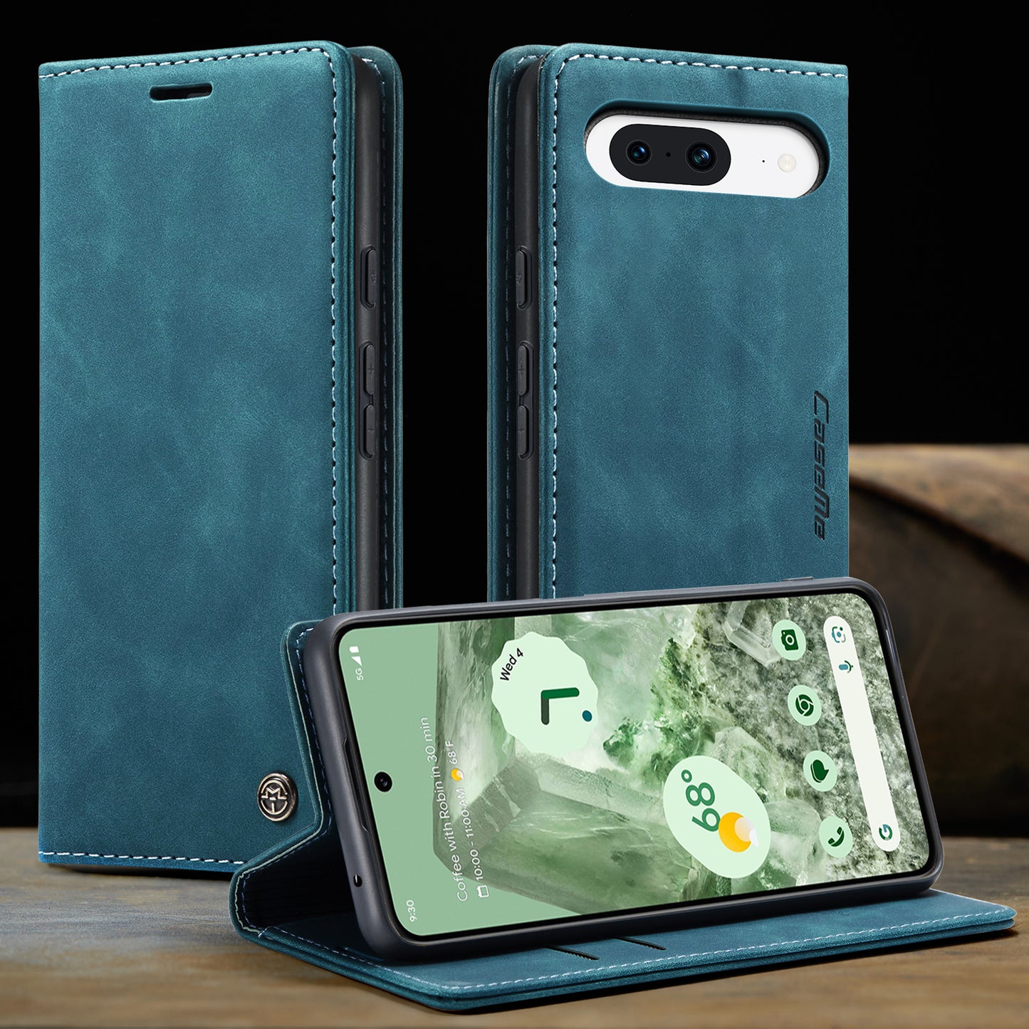 Multi-Function Retro Wallet Case for Google Pixel 8a