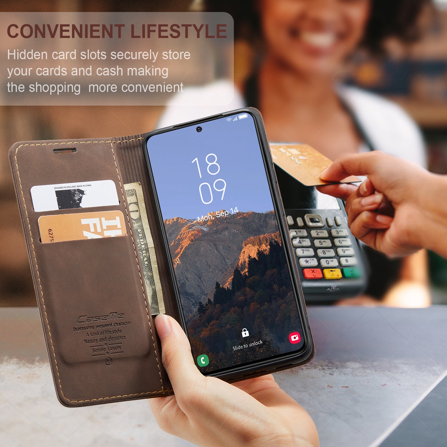 Multi-Function Retro Wallet Case for Samsung Galaxy A16
