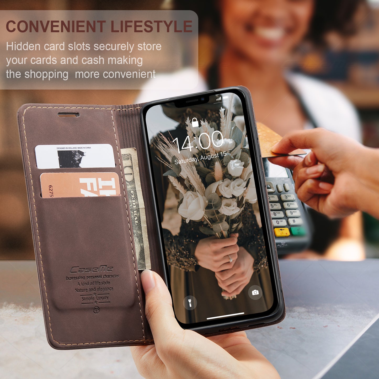 Multi-Function Retro Wallet Case for iPhone 11