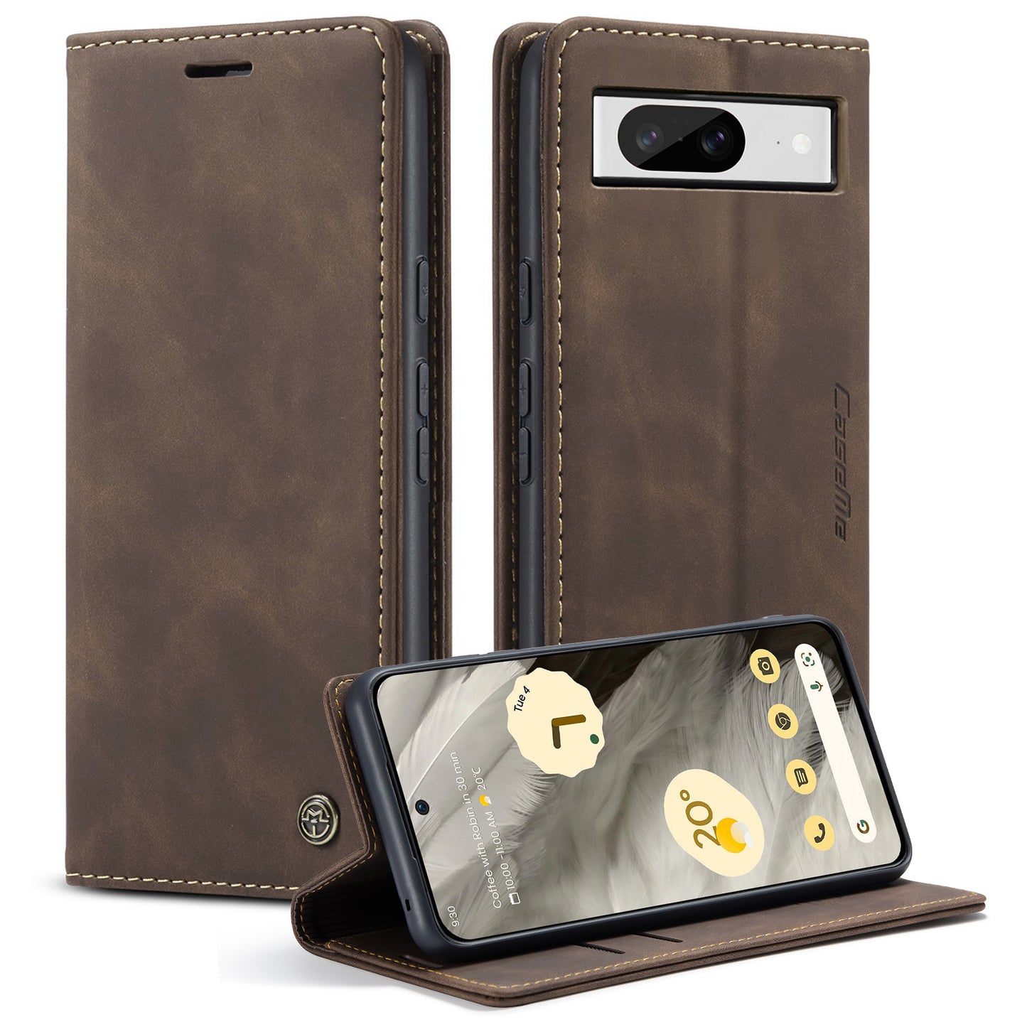 Multi-Function Retro Wallet Case for Google Pixel 8
