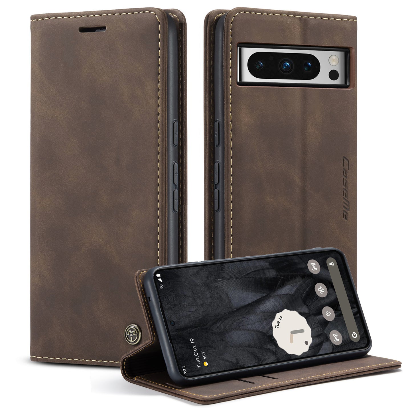 Multi-Function Retro Wallet Case for Google Pixel 8 Pro