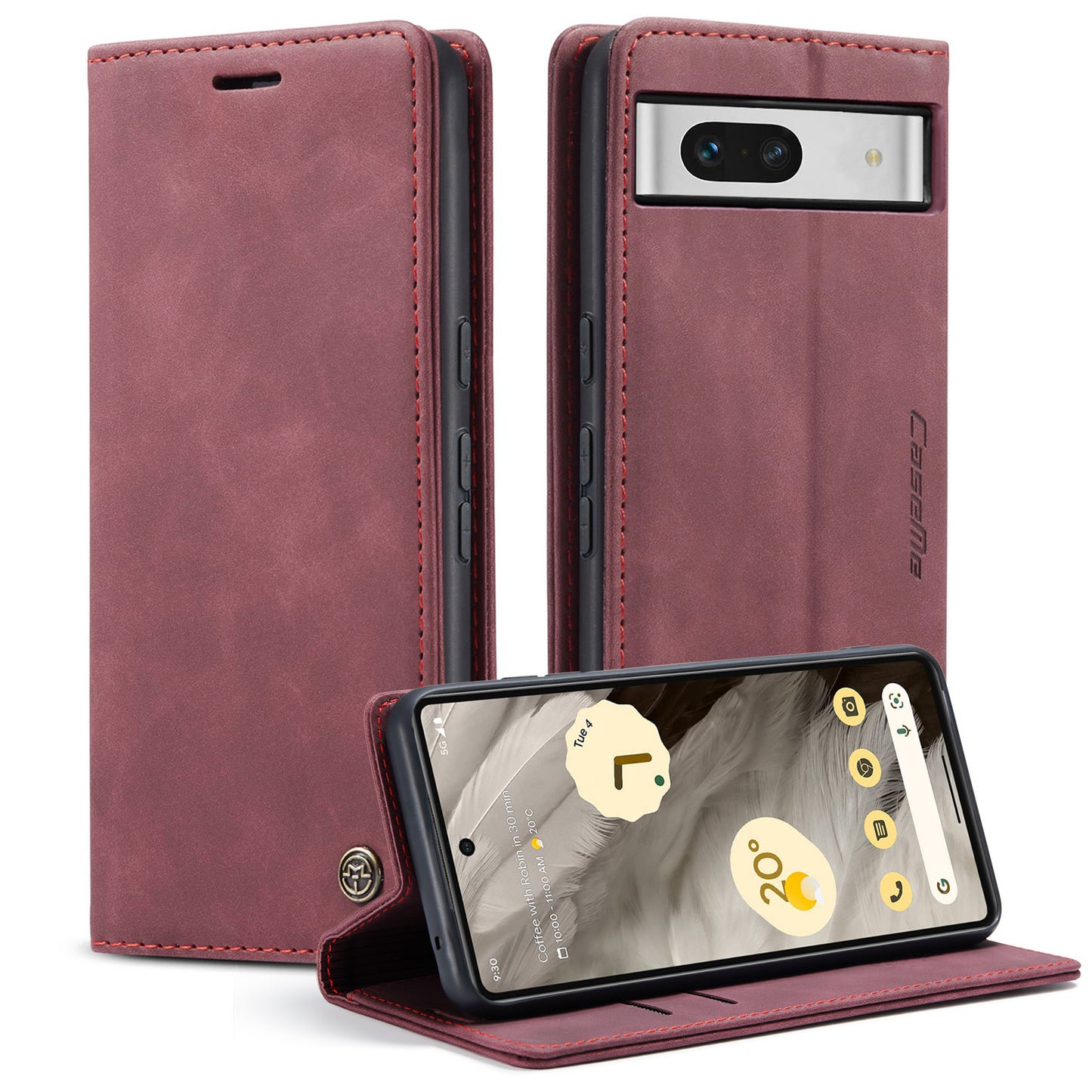 Multi-Function Retro Wallet Case for Google Pixel 7a