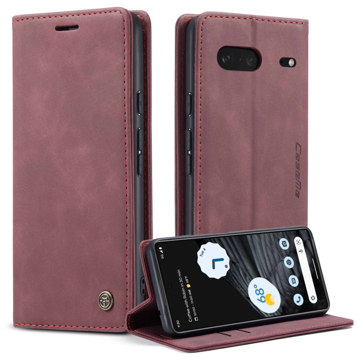 Multi-Function Retro Wallet Case for Google Pixel 7