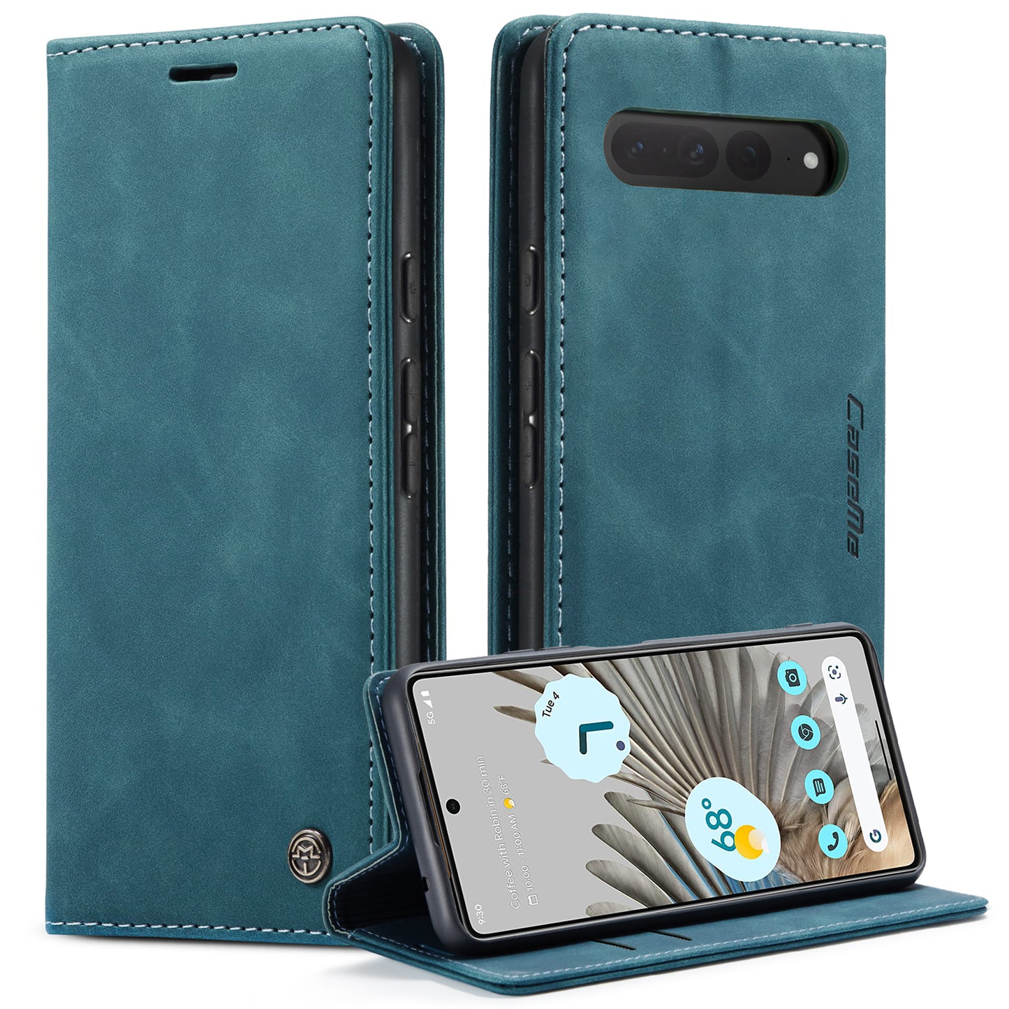 Multi-Function Retro Wallet Case for Google Pixel 7 Pro