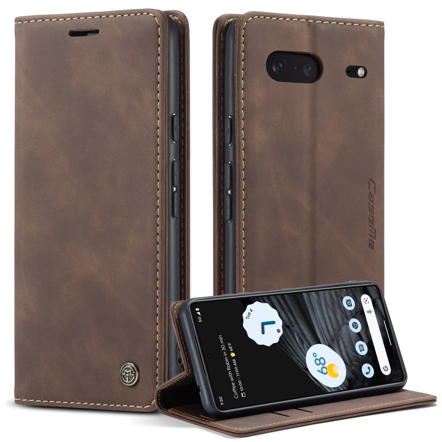Multi-Function Retro Wallet Case for Google Pixel 7