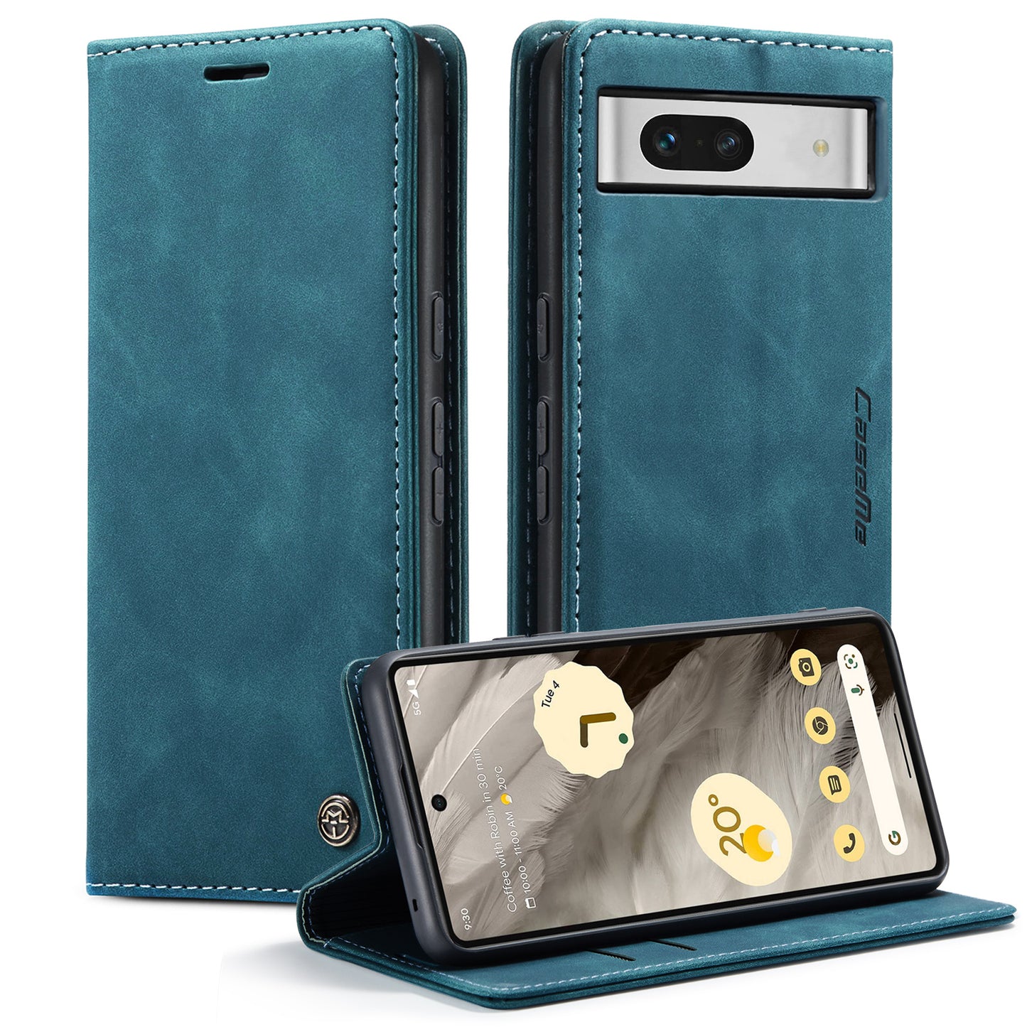 Multi-Function Retro Wallet Case for Google Pixel 7a