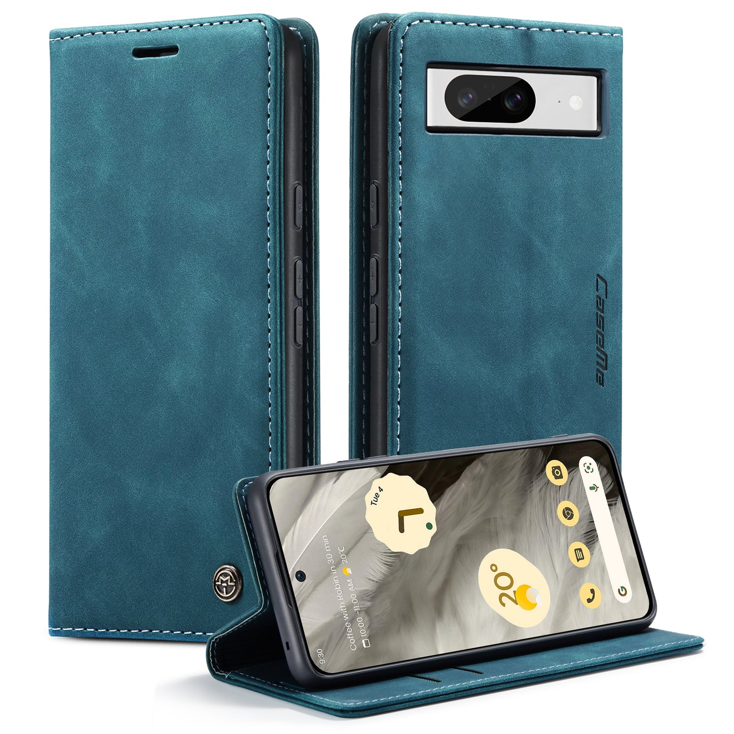 Multi-Function Retro Wallet Case for Google Pixel 8