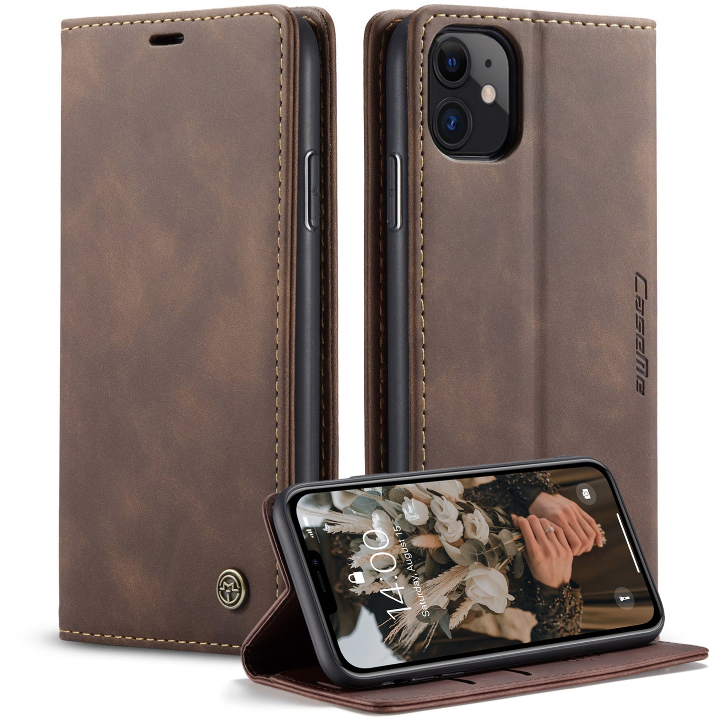 Multi-Function Retro Wallet Case for iPhone 11