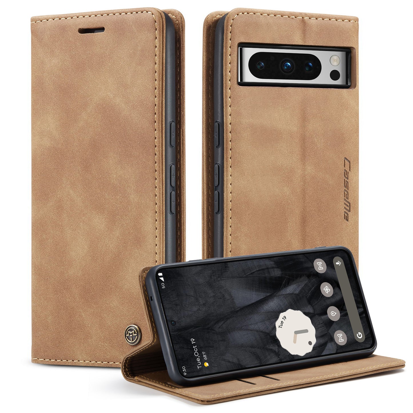 Multi-Function Retro Wallet Case for Google Pixel 8 Pro