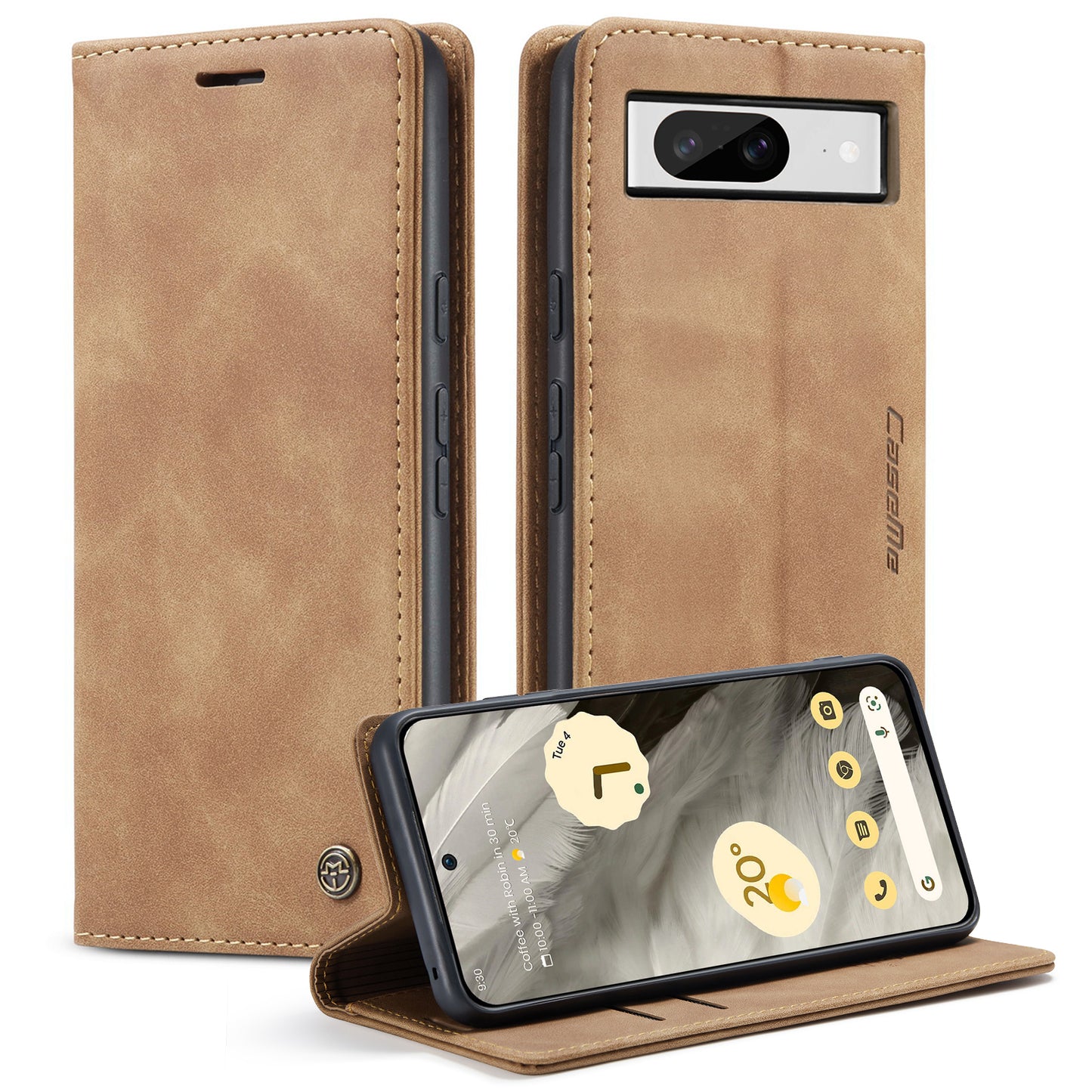 Multi-Function Retro Wallet Case for Google Pixel 8