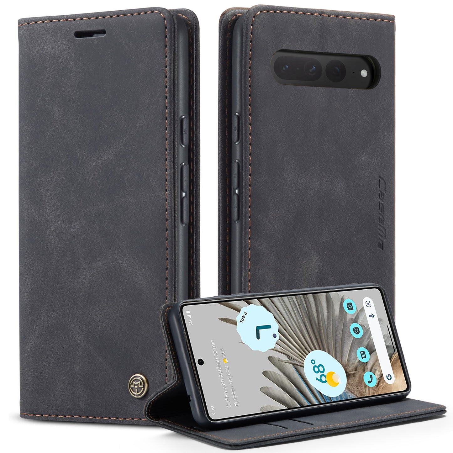 Multi-Function Retro Wallet Case for Google Pixel 7 Pro