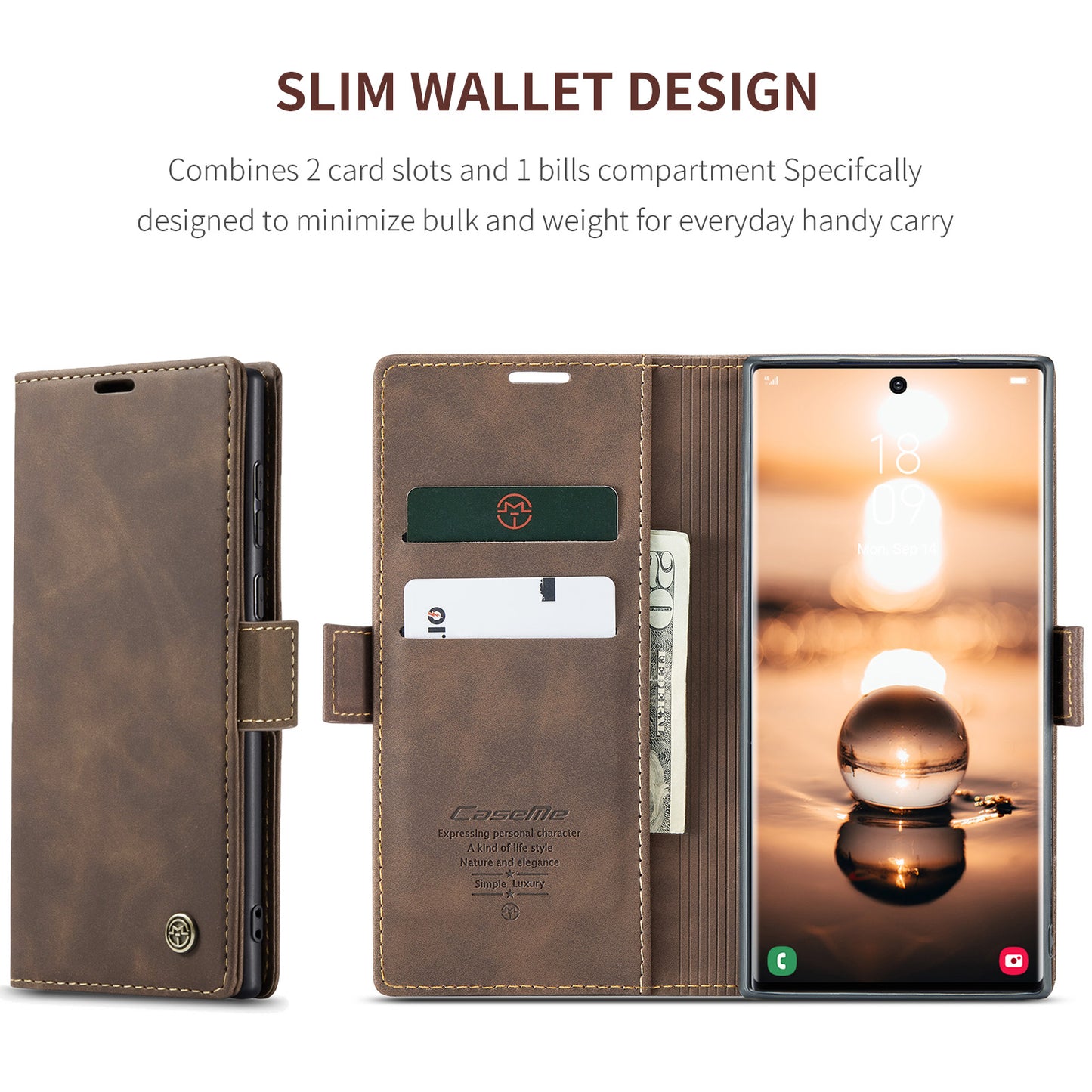 Multi-Function Retro Wallet Case for Samsung Galaxy S22 Ultra
