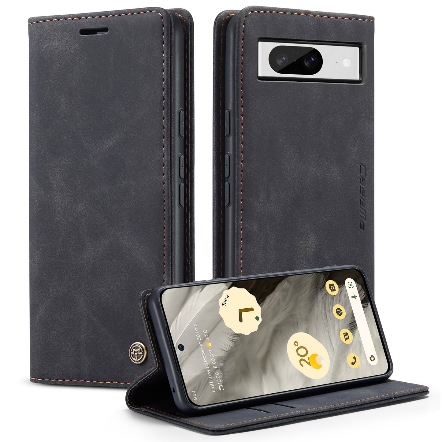 Multi-Function Retro Wallet Case for Google Pixel 8