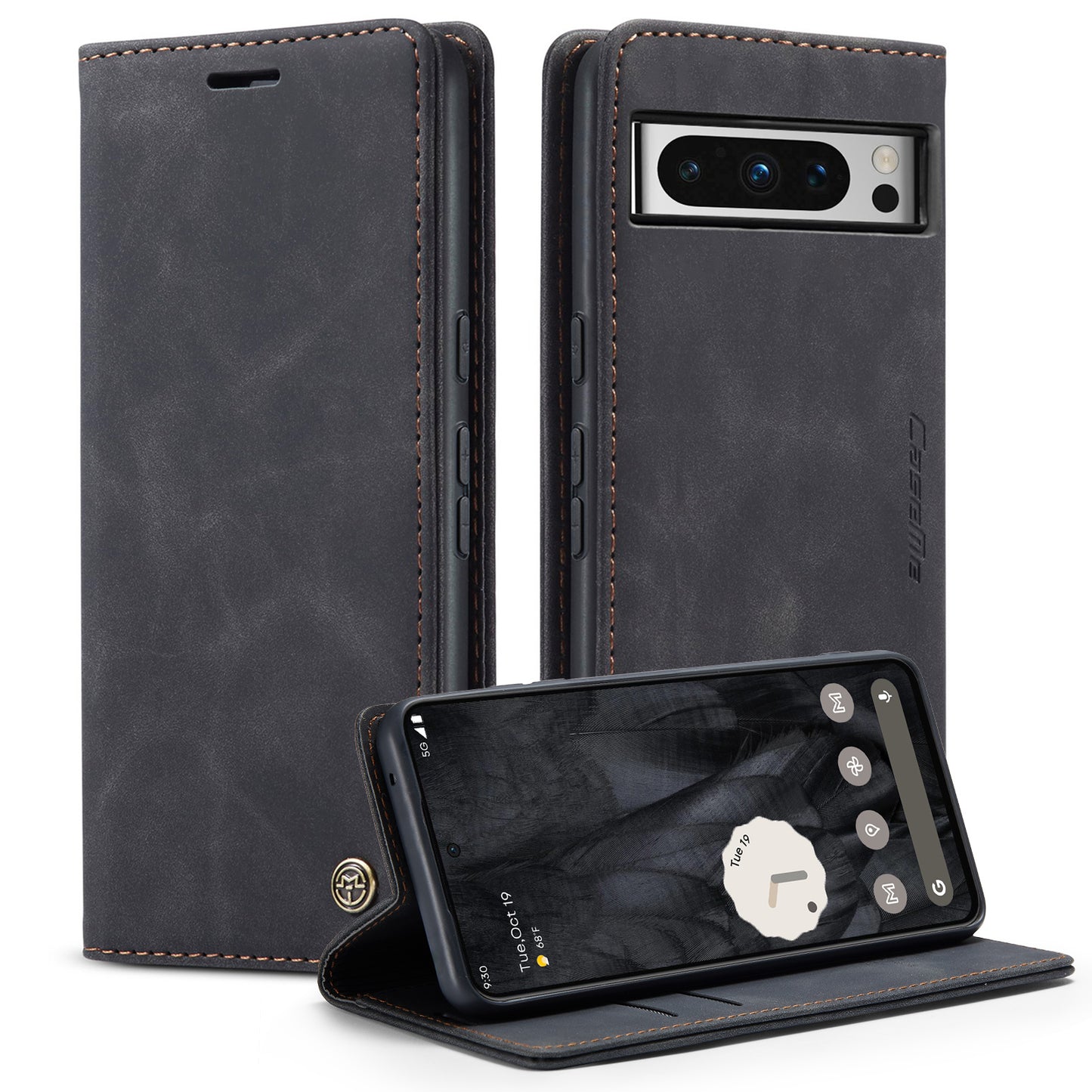 Multi-Function Retro Wallet Case for Google Pixel 8 Pro