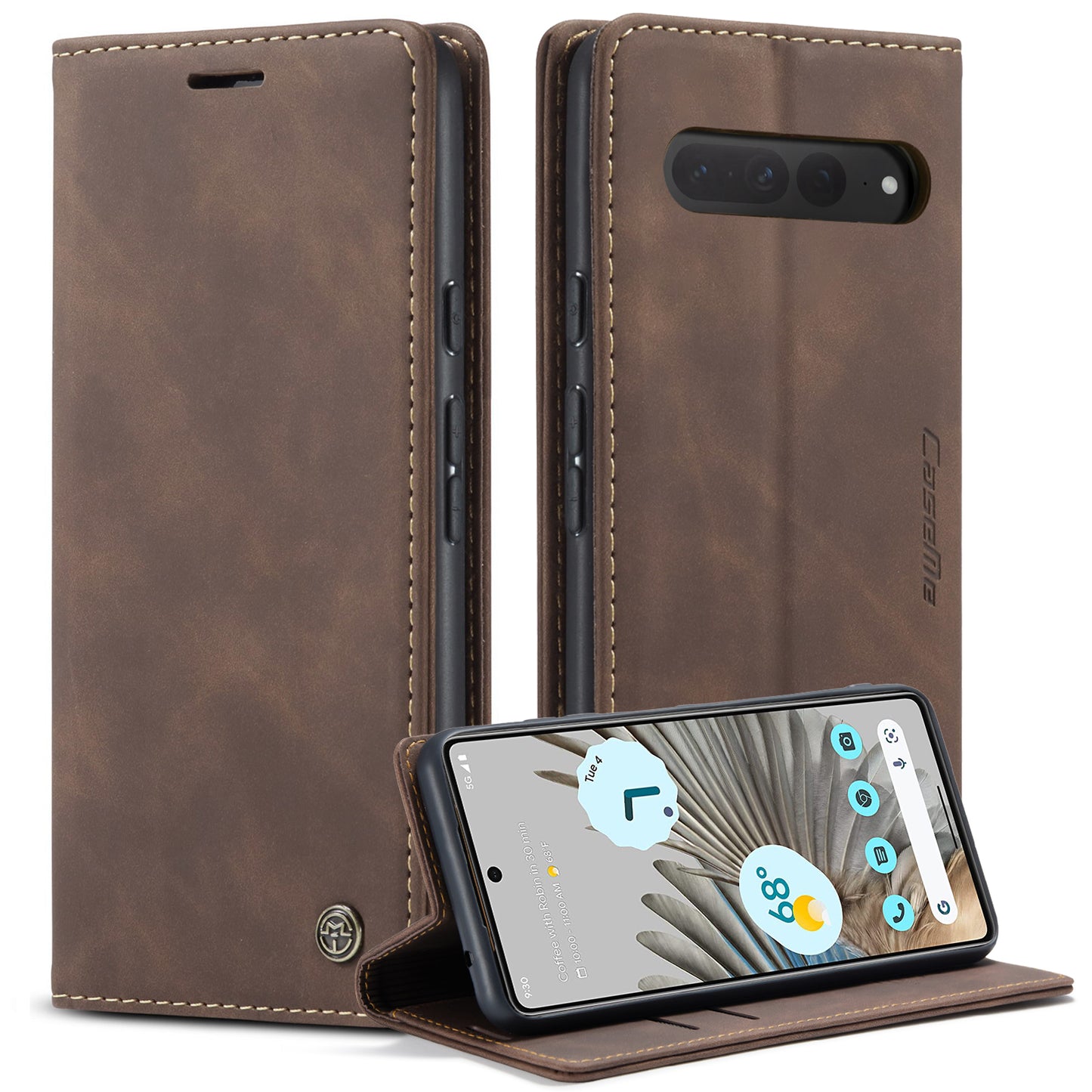 Multi-Function Retro Wallet Case for Google Pixel 7 Pro