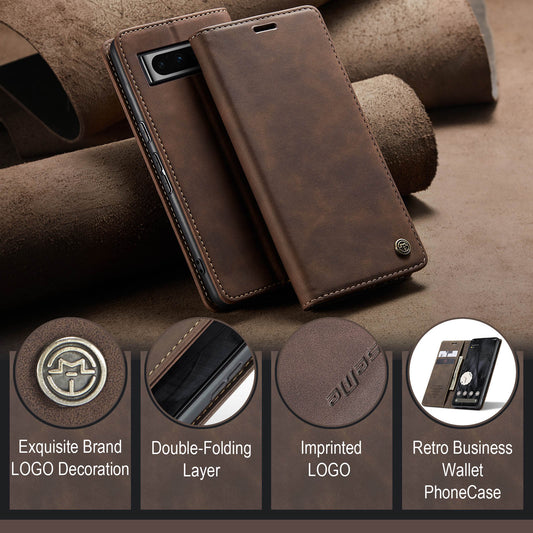 Multi-Function Retro Wallet Case for Google Pixel 8 Pro
