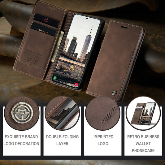 Multi-Function Retro Wallet Case for Samsung Galaxy S21