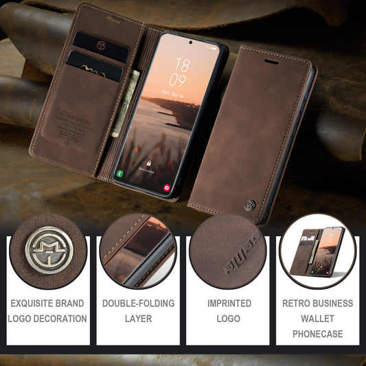 Multi-Function Retro Wallet Case for Samsung Galaxy S21 Ultra