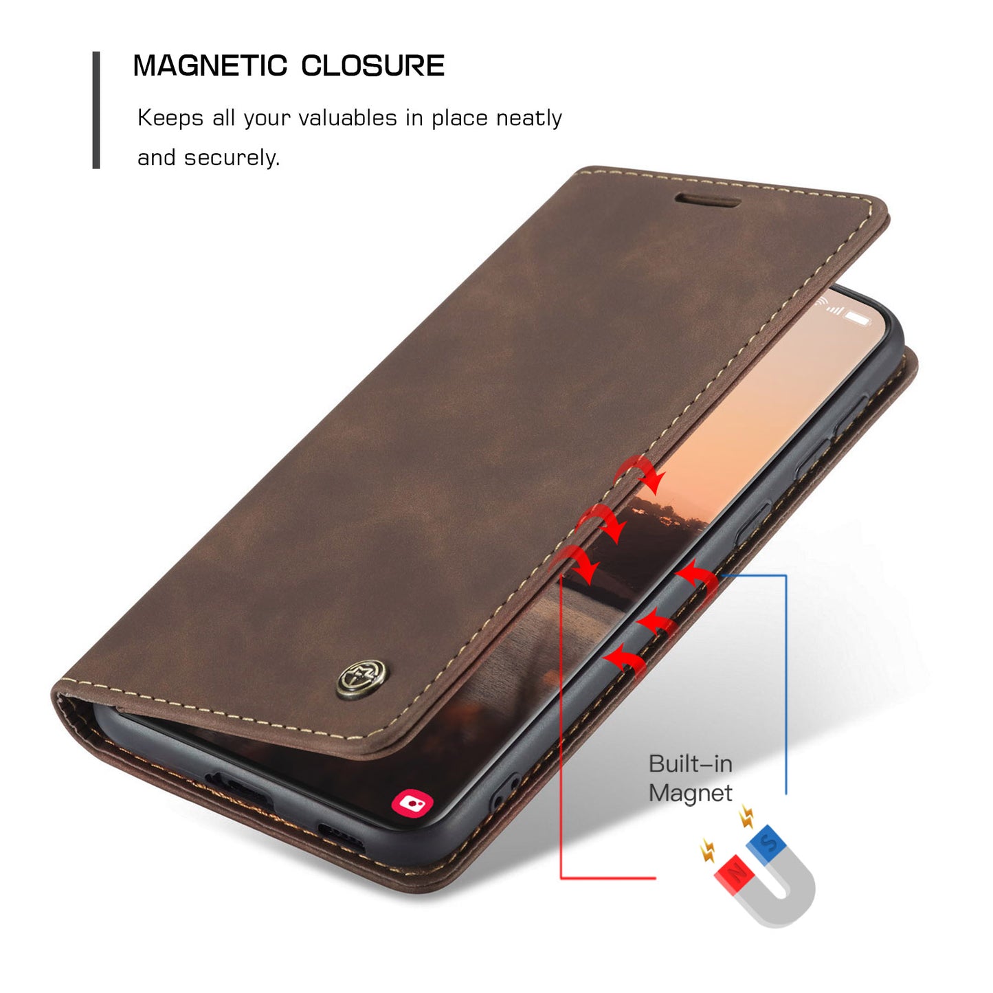 Multi-Function Retro Wallet Case for Samsung Galaxy S21 Ultra