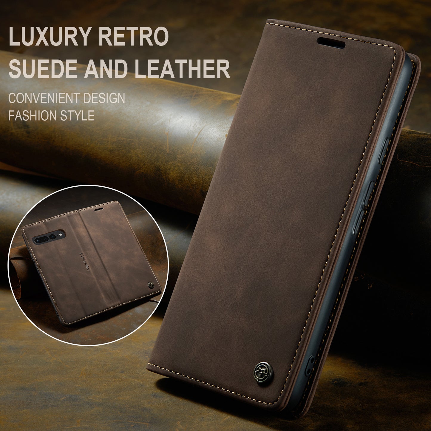 Multi-Function Retro Wallet Case for Google Pixel 7 Pro