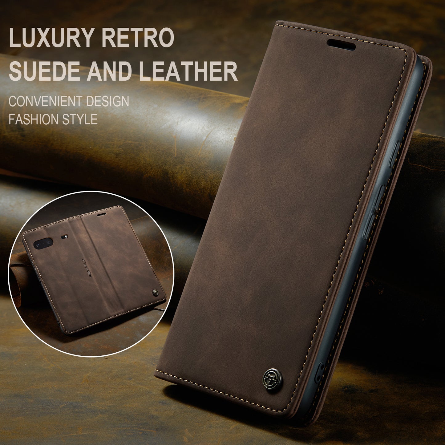 Multi-Function Retro Wallet Case for Google Pixel 7